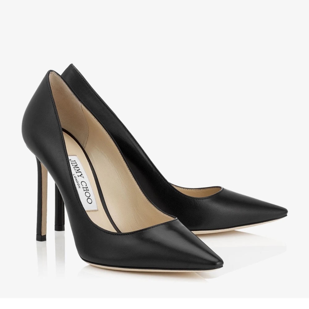 Jimmy choo black pumps abel